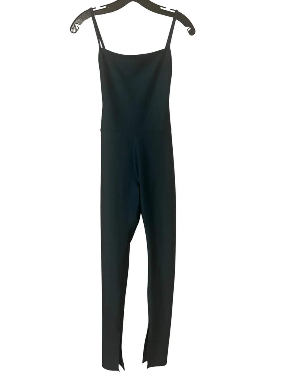Alo Yoga Airlift Onesie Teal Blue Open Back Flare Leg Jumpsuit XXS Athleisure